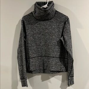 Lululemon Ready to Rulu Fleece Pullover in Grey, Size 4